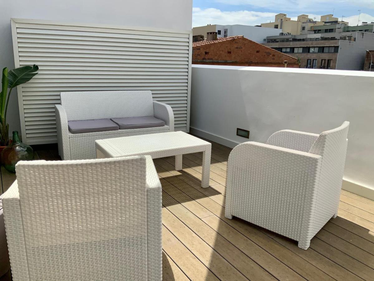 Duplex Can Quim, Terrace Boutique Apartment L' Escala Exteriör bild