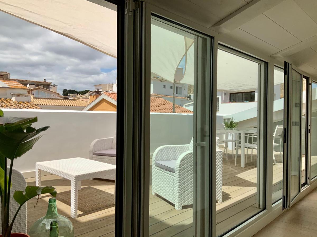 Duplex Can Quim, Terrace Boutique Apartment L' Escala Exteriör bild